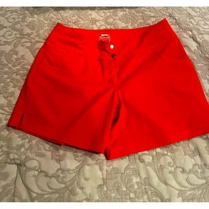 Like New - Women’s Slazenger Orange Golf Shorts